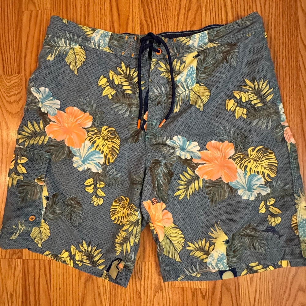 Tommy Bahama Tropical print Board Shorts